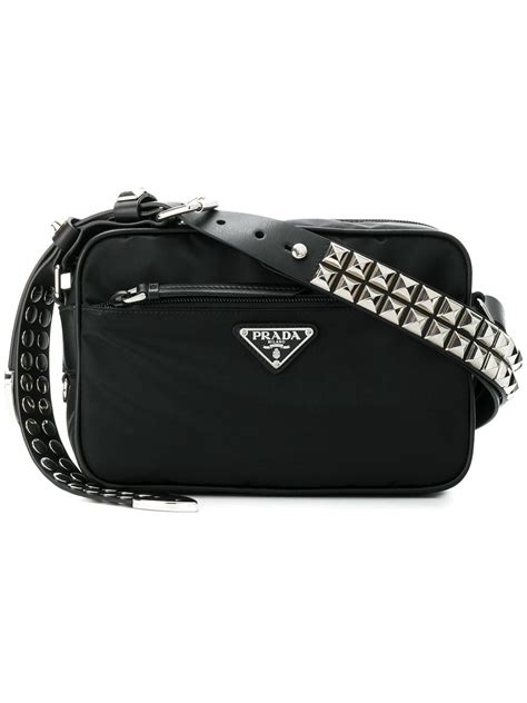 prada studded shoulder bag|prada shoulder bag for women.